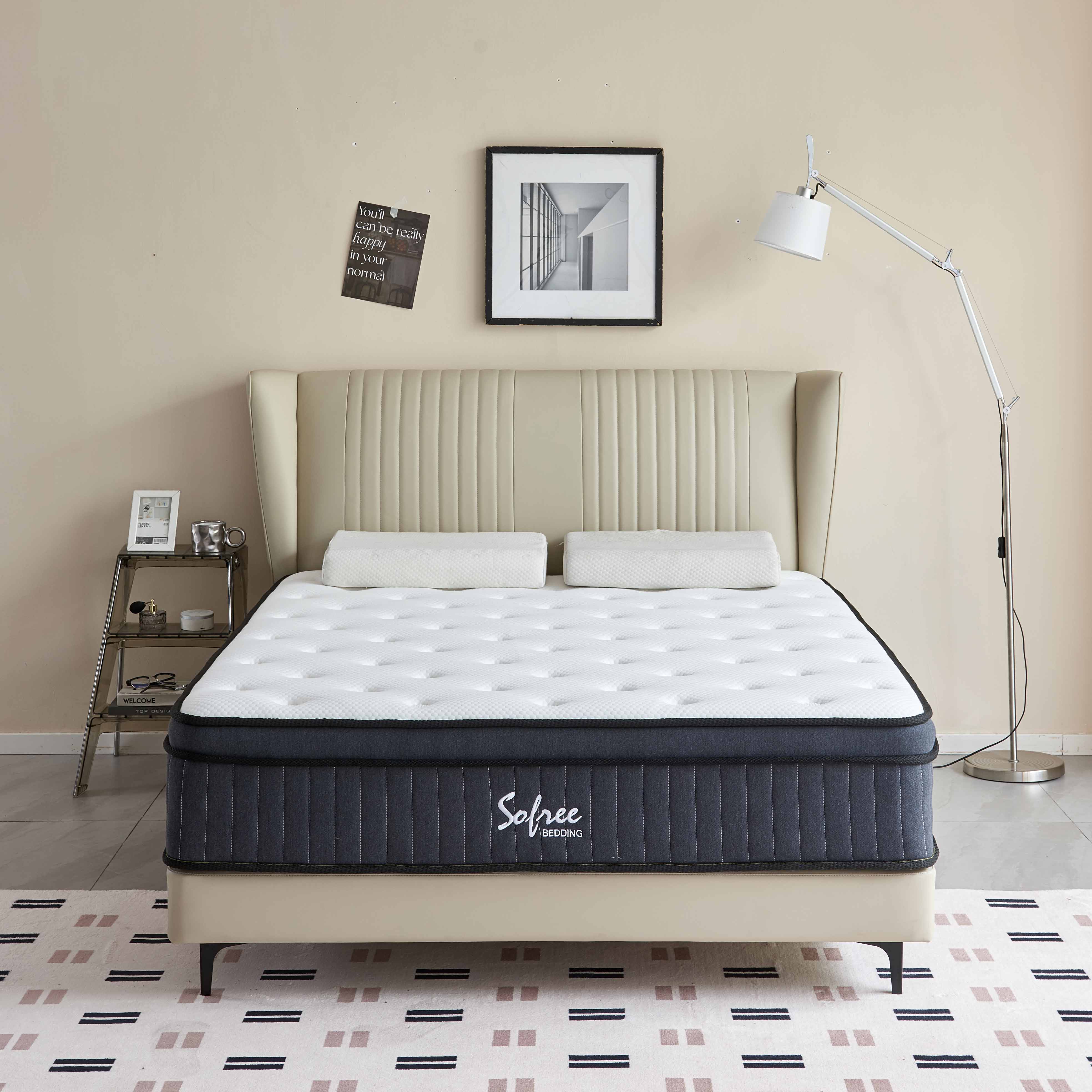 Sofree Bedding Queen Size Mattress, 12 Inch Memory Foam Hybrid Mattres ...