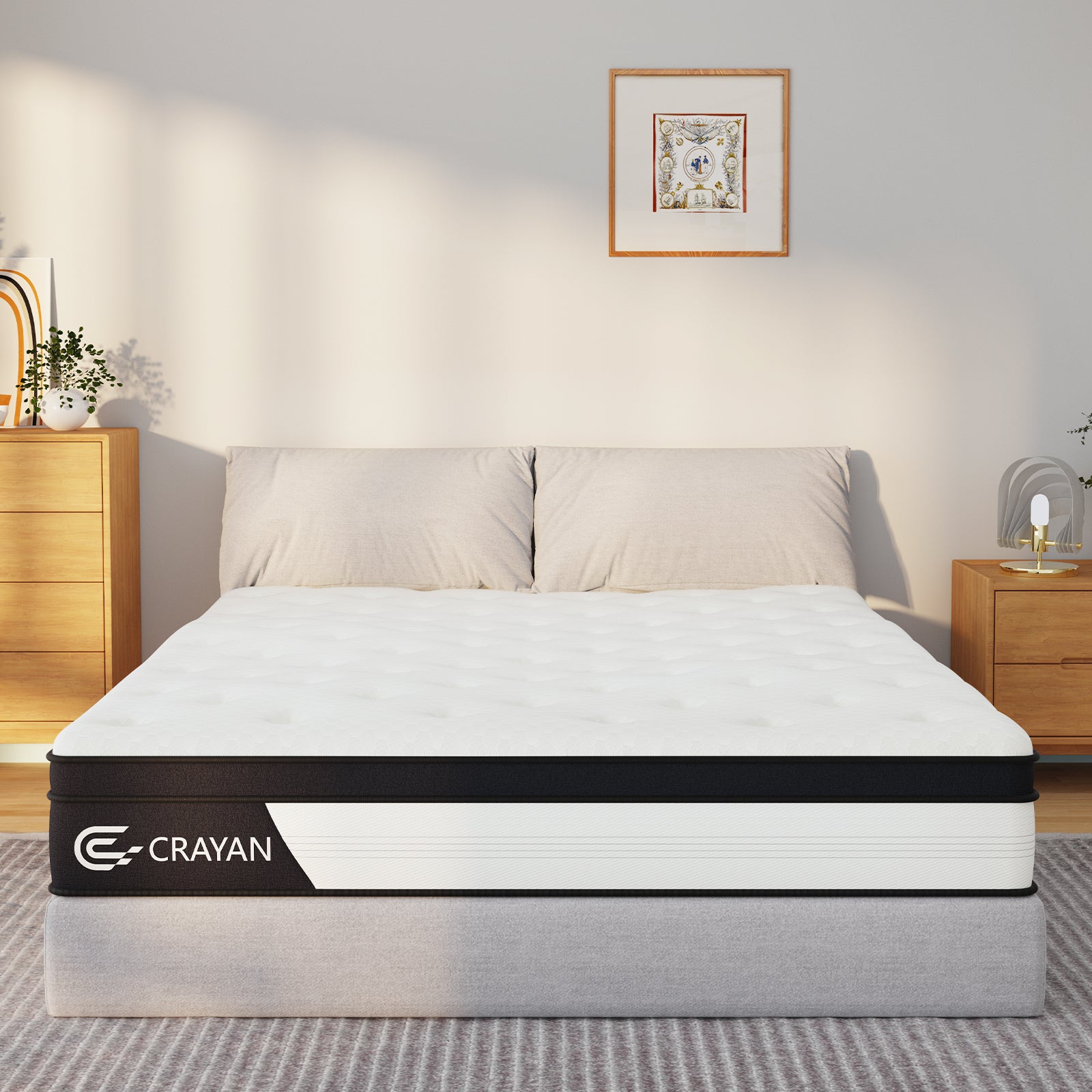 Queen size mattress 10 inch sales